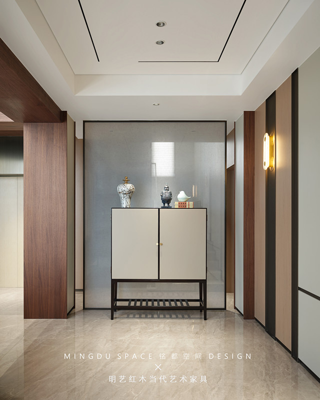 玄關(guān)皮革雙門柜