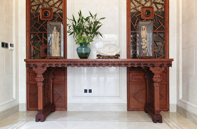 如意云紋平頭案