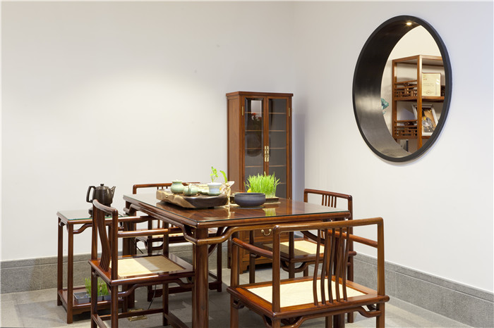 明式彎檔茶臺(tái)